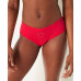Бавовняні жіночі трусики Victoria's Secret PINK - Red Pepper Rib М Червоні