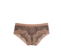 Трусики Victoria's Secret хіпхагери з рюшами леопардові М