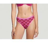 Жіночі котонові трусики бікіні Victoria's Secret рожеві S