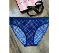 Жіночі котонові трусики бікіні Victoria's Secret сині М