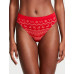Трусики жіночі новорічні Victorias Secret Seamless Christmas Reindeer Panty Червоні L