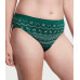 Трусики жіночі новорічні Victorias Secret Seamless Christmas Reindeer Panty Green Зелені L