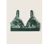 Бюстгальтер жіночий бралет Victoria's Secret  Pink велюровий S Зелений