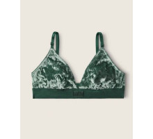 Бюстгальтер жіночий бралет Victoria's Secret  Pink велюровий S Зелений