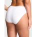 Жіночі трусики Victoria's Secret Stretch Cotton Eyelet High-Leg Brief XL білі