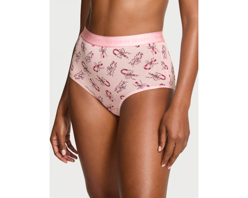 Трусики жіночі Victoria's Secret Buy Logo Cotton Modern Brief Panty S рожеві