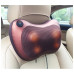 Масажер, масажна подушка для дому та машини Massage pillow CHM-8028 (4 ролика) з підігрівом