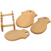 Набір обробних дощок із 3 штук  дерев'яні (03)