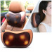 Масажер, масажна подушка для дому та машини Massage pillow CHM-8028 (4 ролика) з підігрівом
