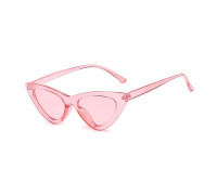 Жіночі іміджеві окуляри котяче око / лисички рожеві