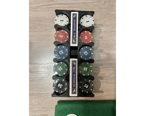 Настільна гра "Texas Holdem Poker Set" IGR38 Набір для покеру